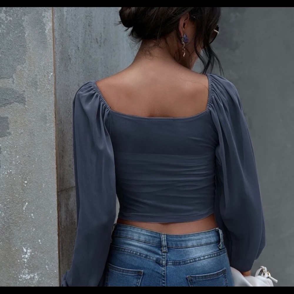 Runched blouse - Picture 5 of 5